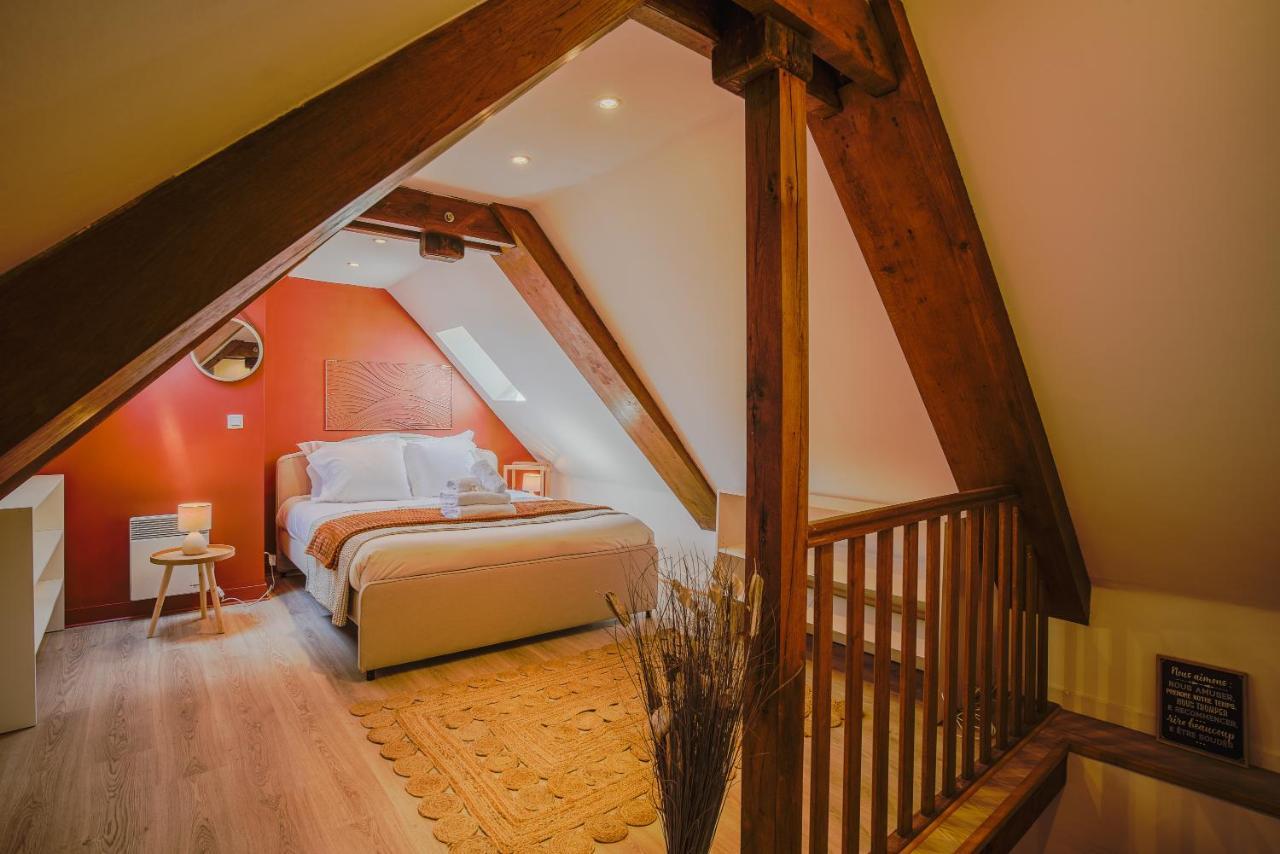Le Nid De Bavole - Duplex De Charme Au Coeur D'Honfleur Buitenkant foto