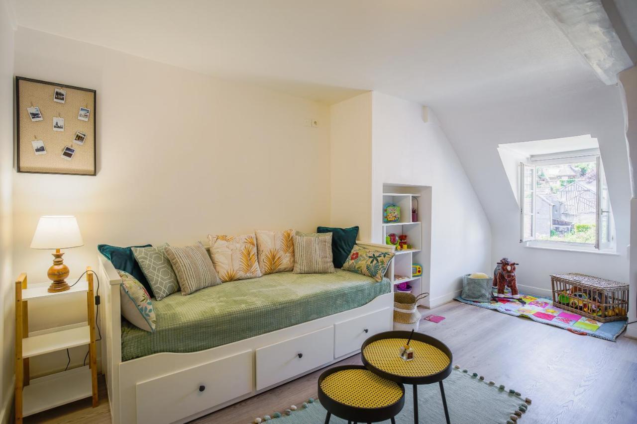 Le Nid De Bavole - Duplex De Charme Au Coeur D'Honfleur Buitenkant foto